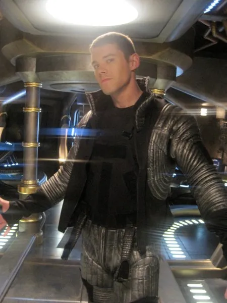 A little something from the Stargate vault. SGU BTS with @BrianJacobSmith #Stargate #SGU #StargateUniverse
