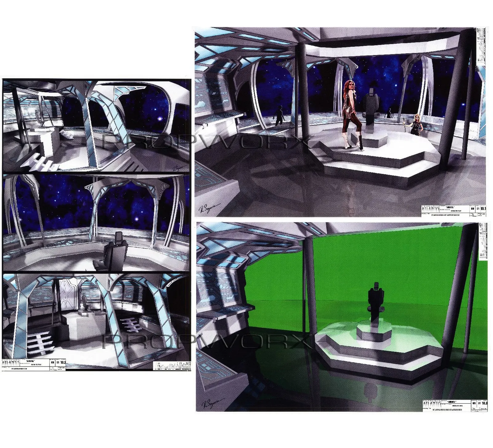 #Stargate Concept Art 27 of 350! Asgard ship interior #SG1 #SGA #SGU #StargateSG1 #StargateAtlantis #StargateUniverse…
