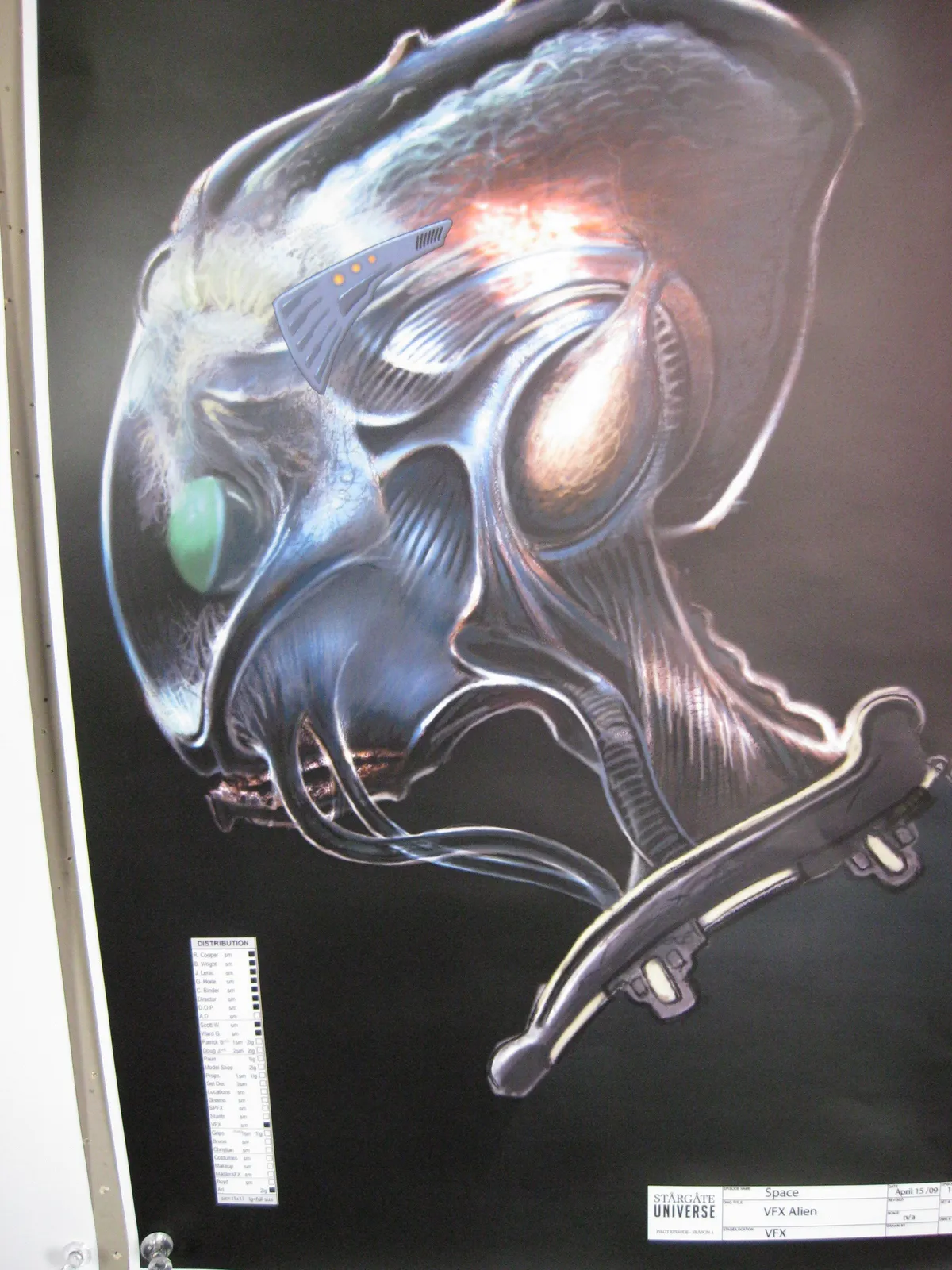 #SecretsOfStargate #Stargate: #Universe Concept art for the Nakai by James Robbins. Or, as I referred them: the…