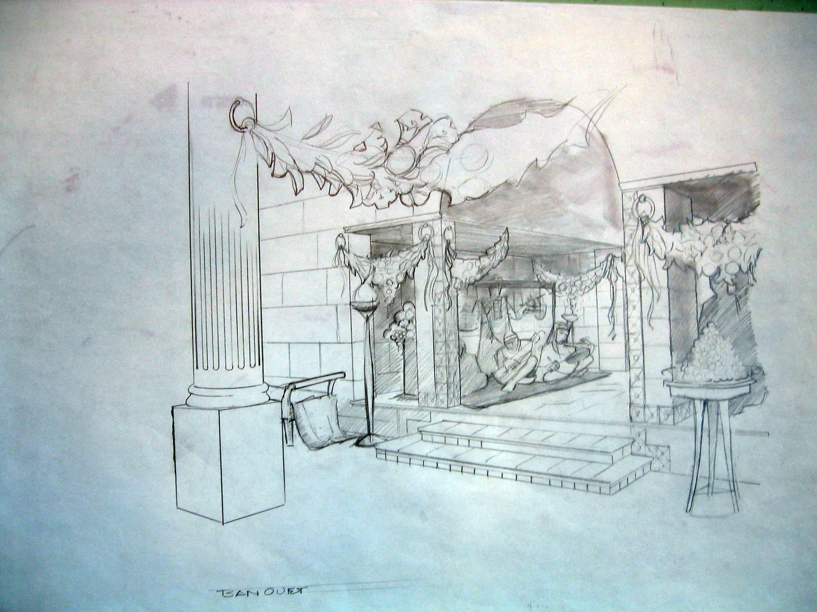 Concept art - interiors Production Designer Richard Hudolin Art Director Bridget McGuire #Stargate #SG1 #StargateSG1…