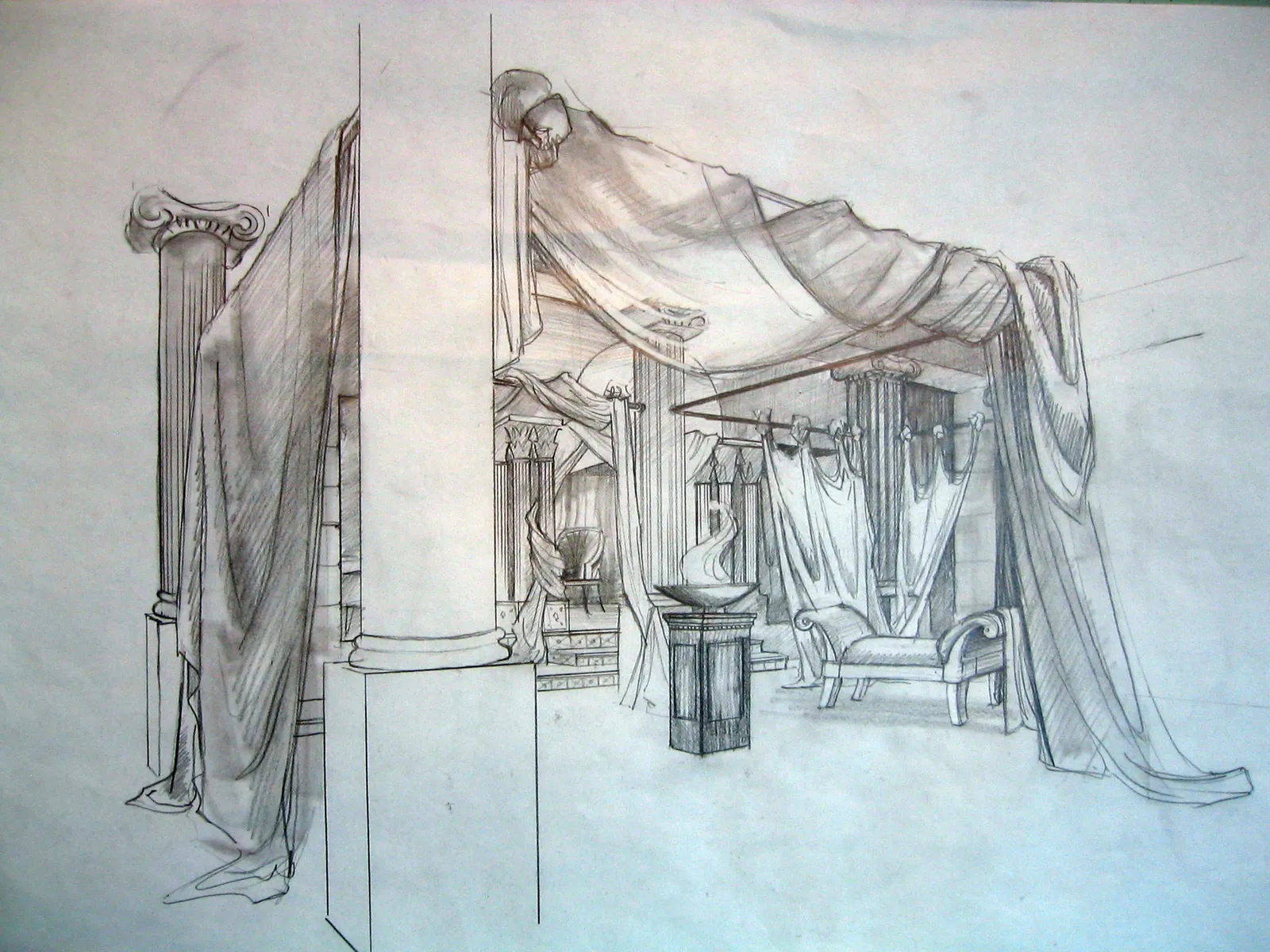 Concept art - interiors Production Designer Richard Hudolin Art Director Bridget McGuire #Stargate #SG1 #StargateSG1…