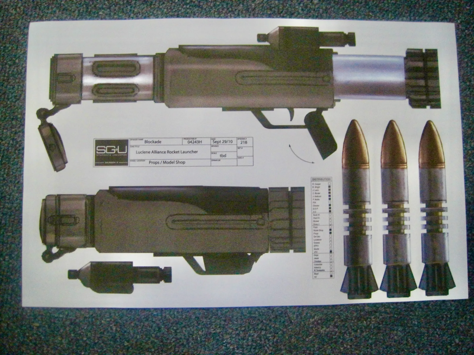 One of the many highlights of working on a sci-fi production is coming into the office to discover new concept art for…