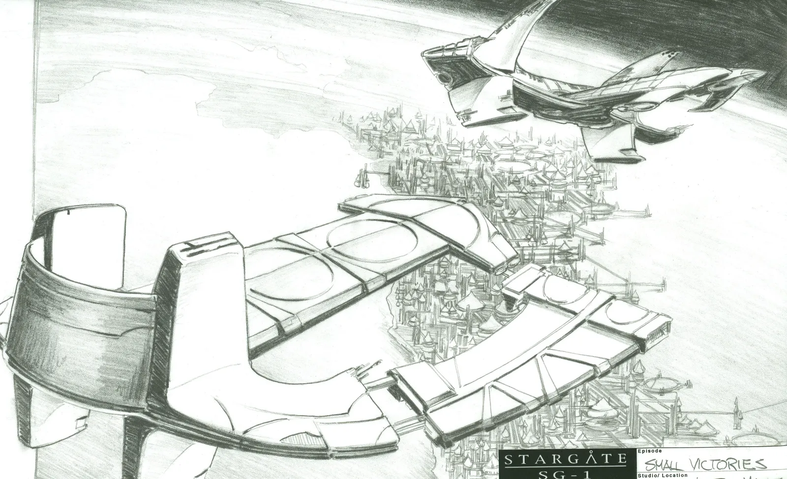 Concept Art from #Stargate #SG1's "Small Victories"