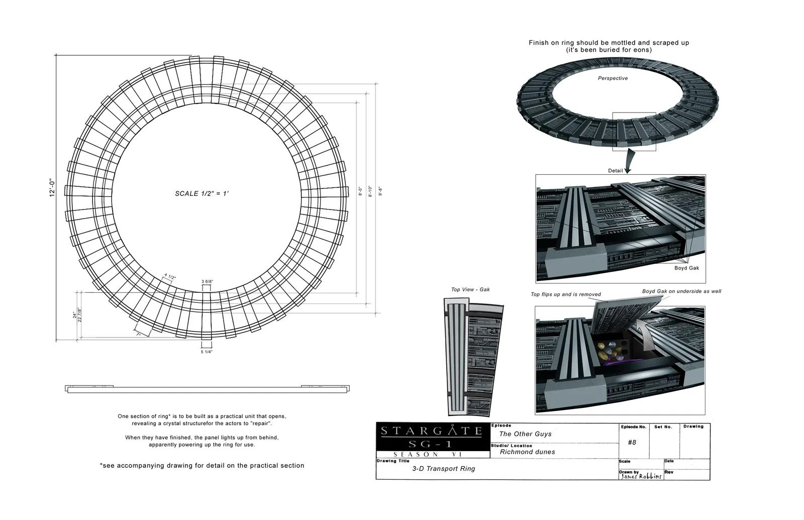 Hey Stargate fans, Here's the second part of the #Stargate #SG1 "The Other Guys" concept art by Production Designer…