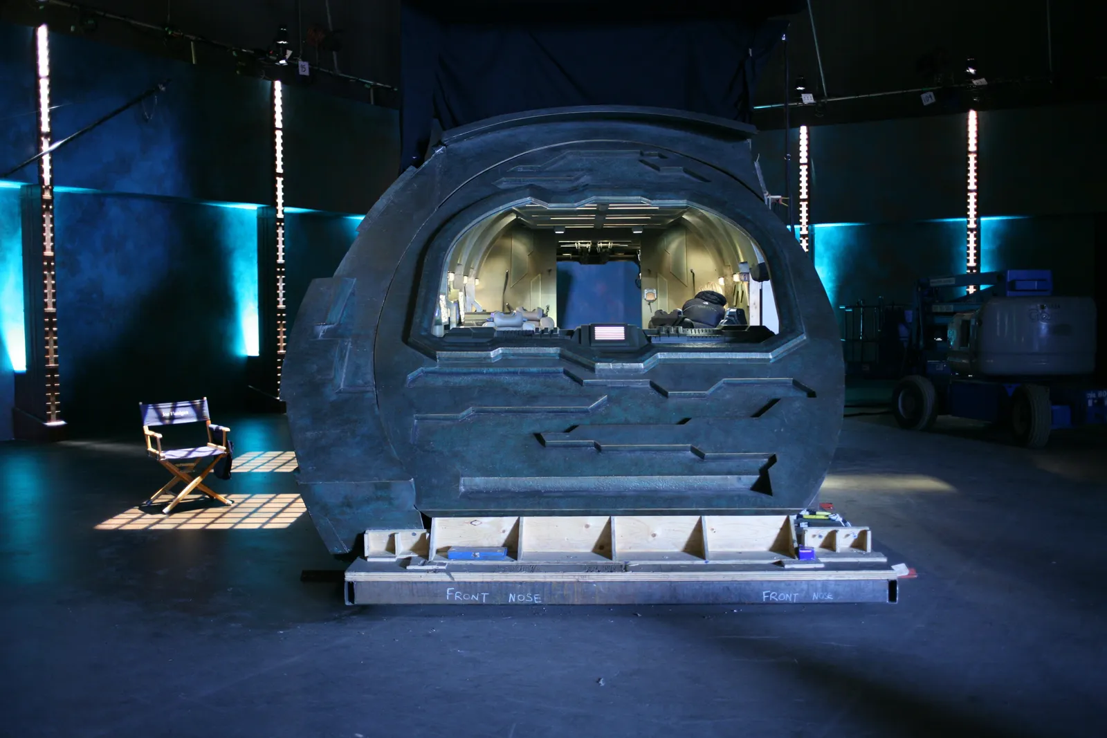 Behind the scenes on #StargateAtlantis "The Seed" The puddle jumper #Stargate #Atlantis #SGA #SciFi #ScienceFiction