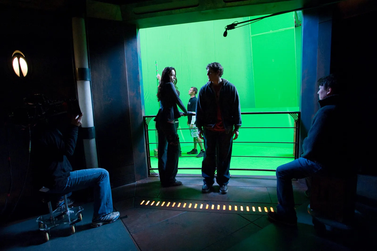 Behind the scenes on #StargateUniverse #Stargate #Universe #SGU