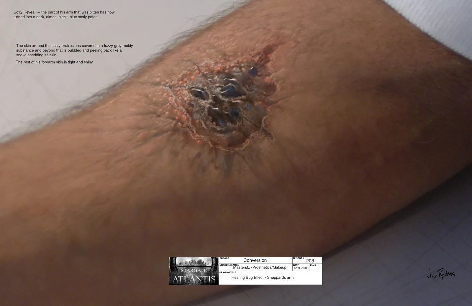 #Stargate #Atlantis #SGA "Conversion" - concept art by James Robbins