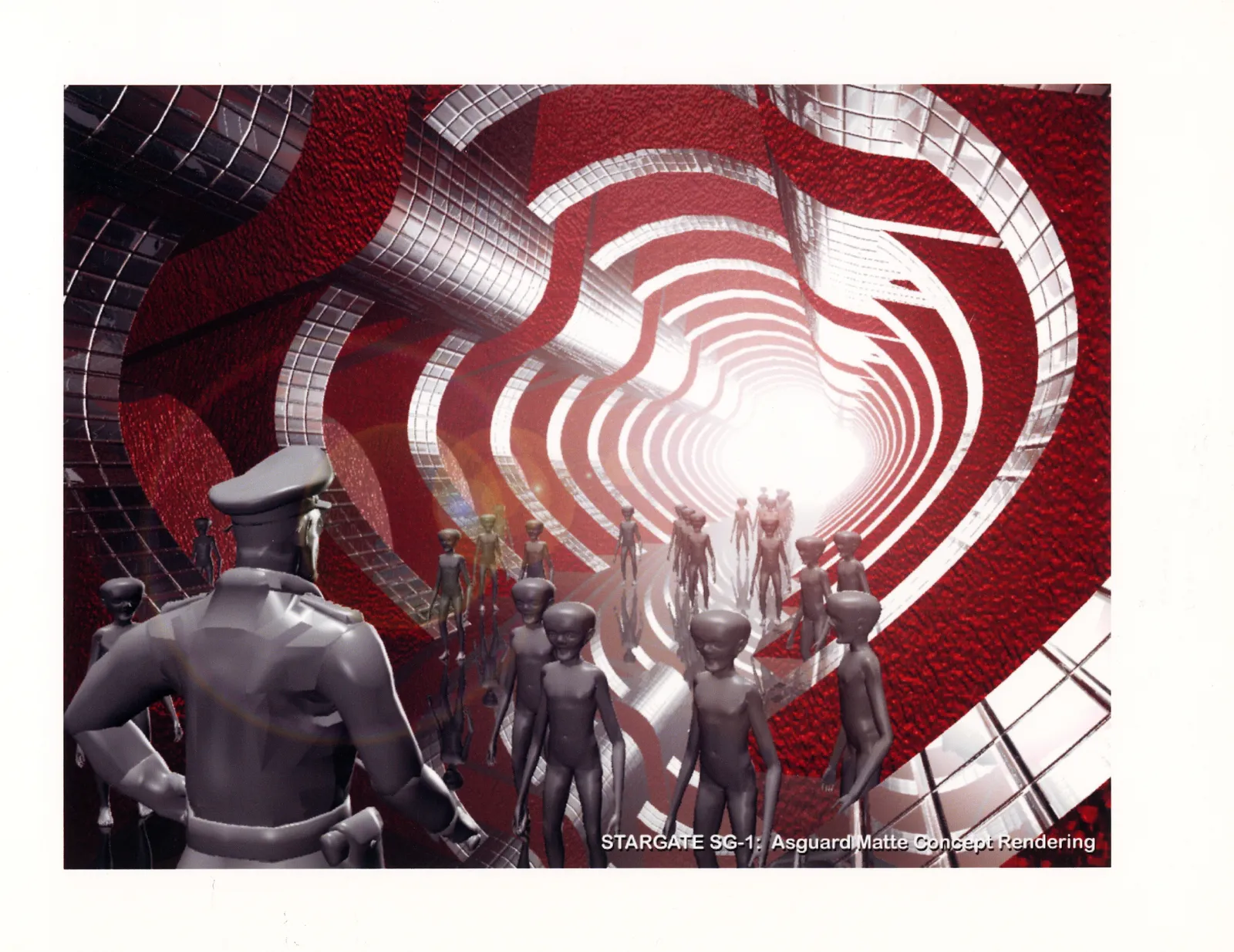 #Stargate #SG1 "The Fifth Race" VFX concept rendering