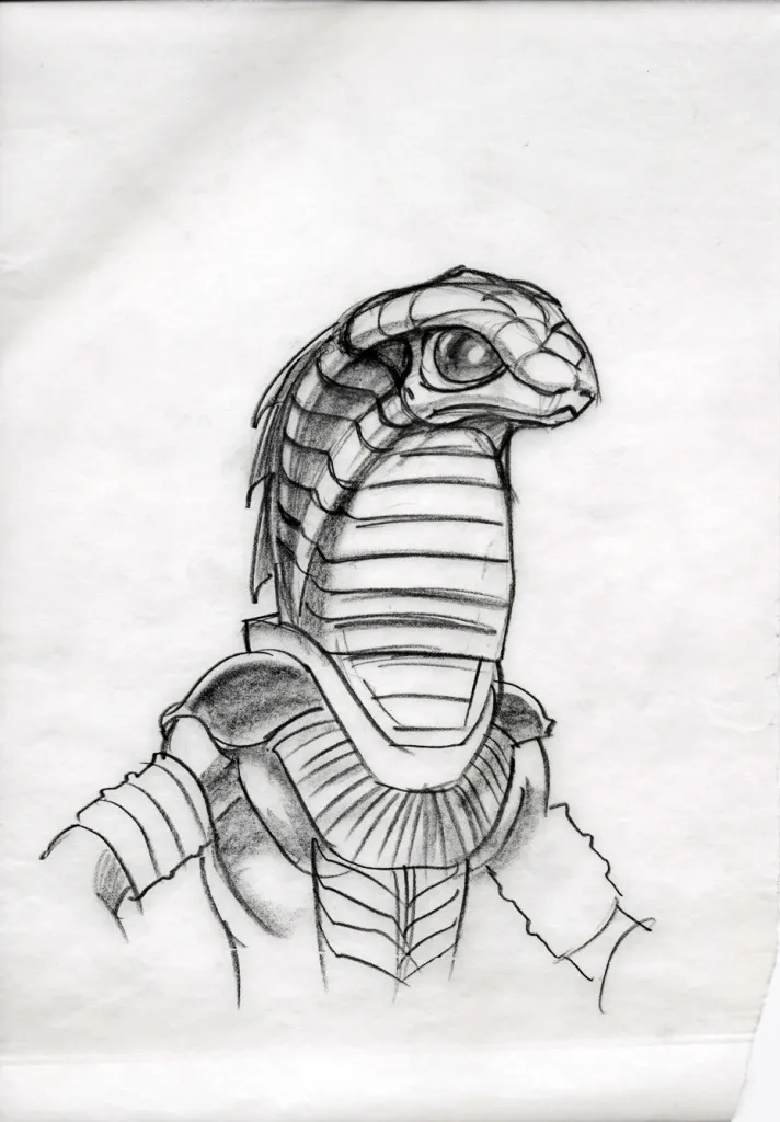 #Stargate #SG1 "Children of the Gods" - Serpent Guard concept art
