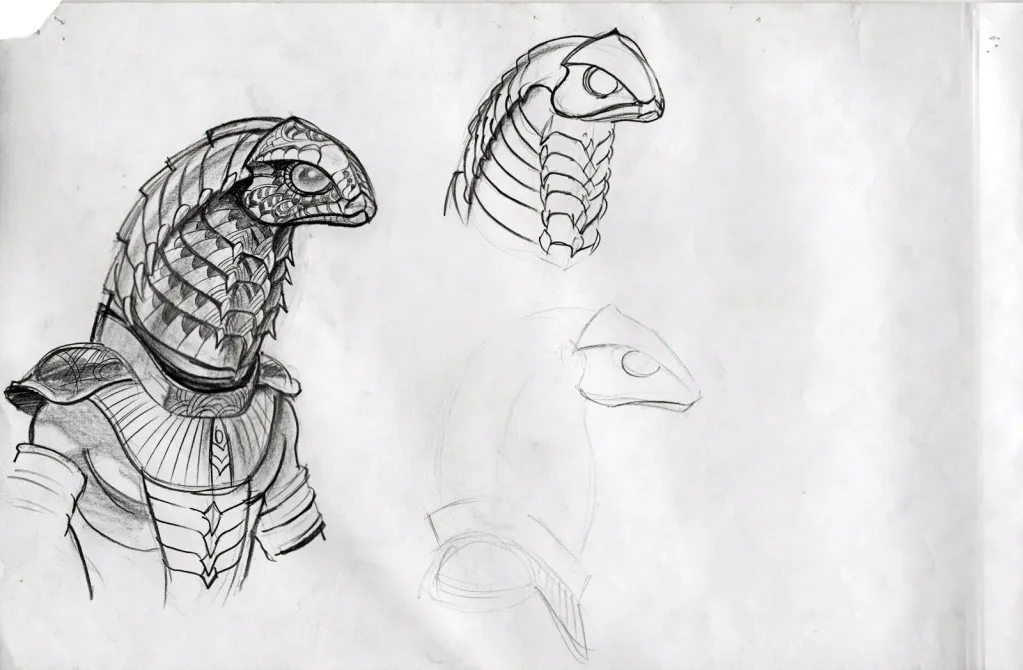 #Stargate #SG1 "Children of the Gods" - Serpent Guard concept art