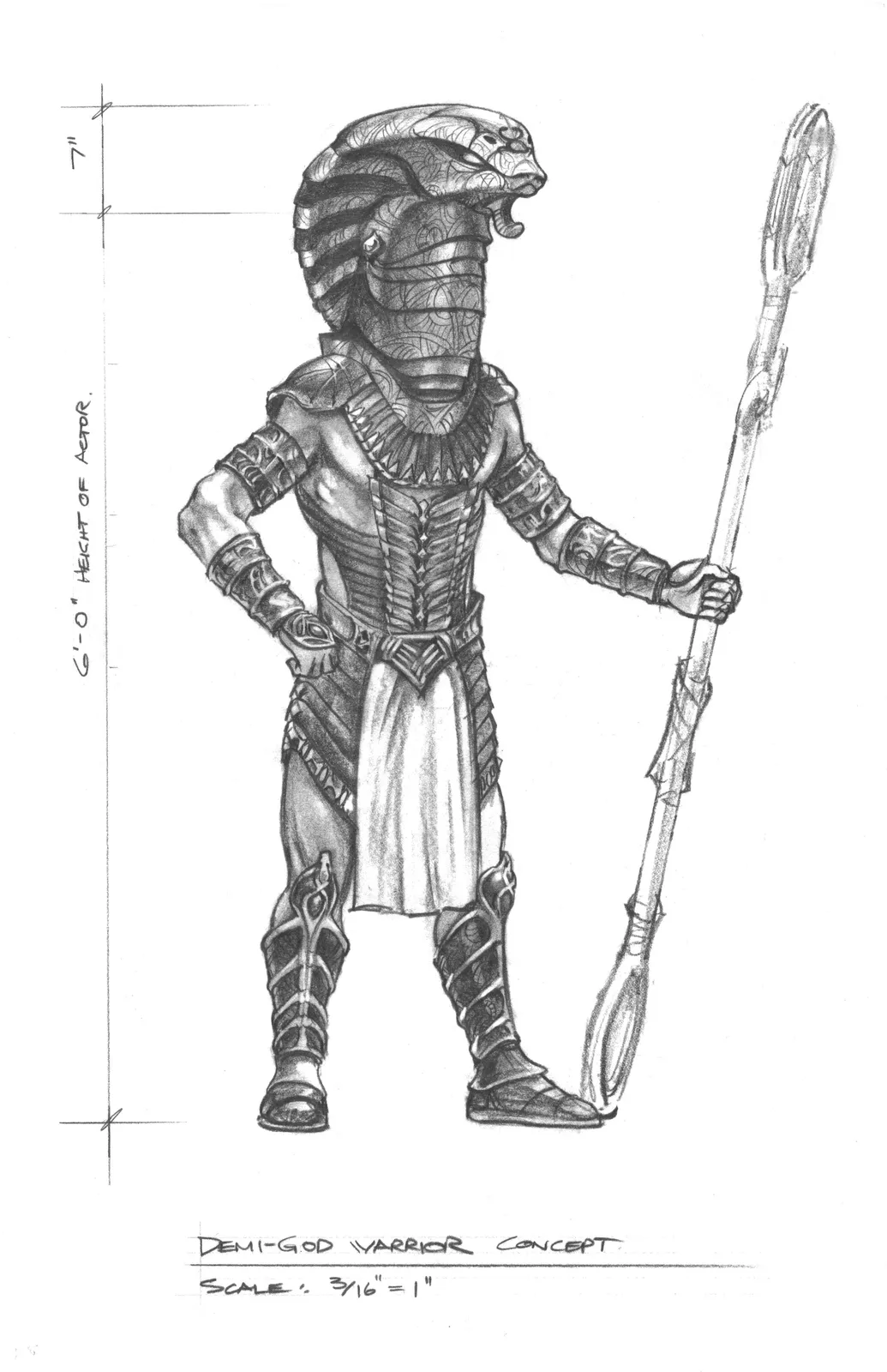 #Stargate #SG1 "Children of the Gods" - Serpent Guard concept art