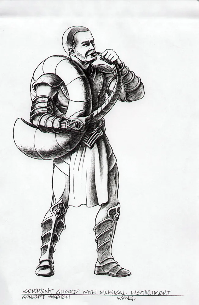 #Stargate #SG1 "Children of the Gods" concept art Jammin' Jaffa
