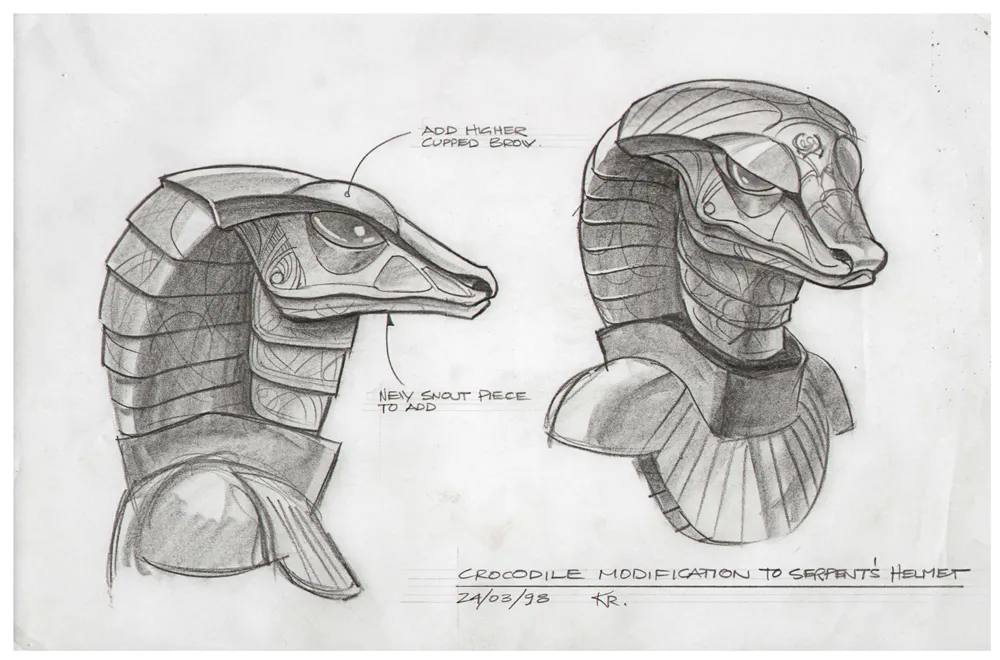 #Stargate #SG1 Sobek helmet concept art