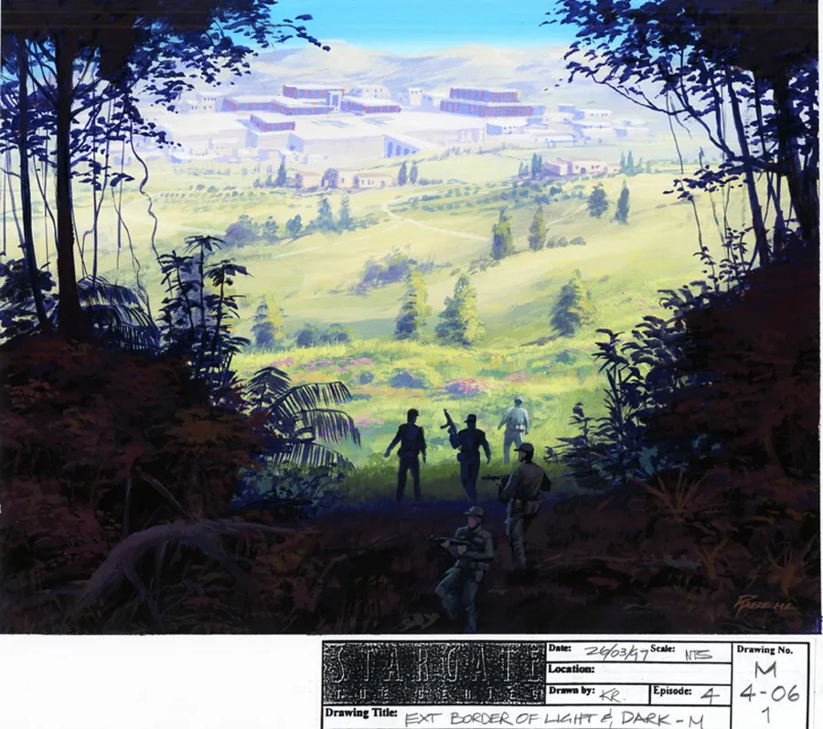 #Stargate #SG1 The Broca Divide - Border of Light & Dark concept art