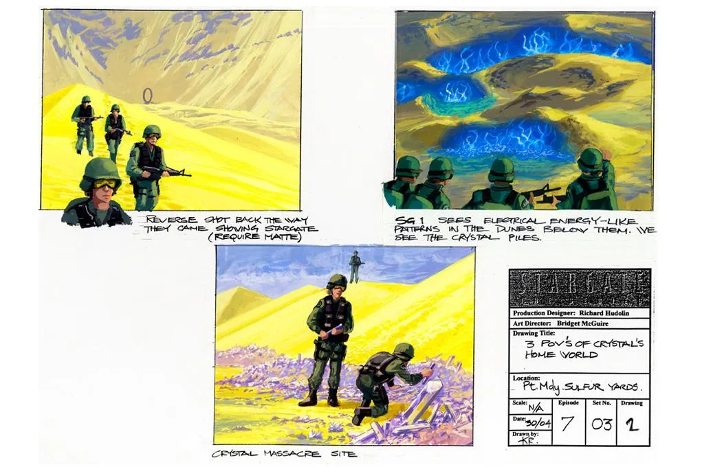 #Stargate #SG1 "Cold Lazarus" concept art