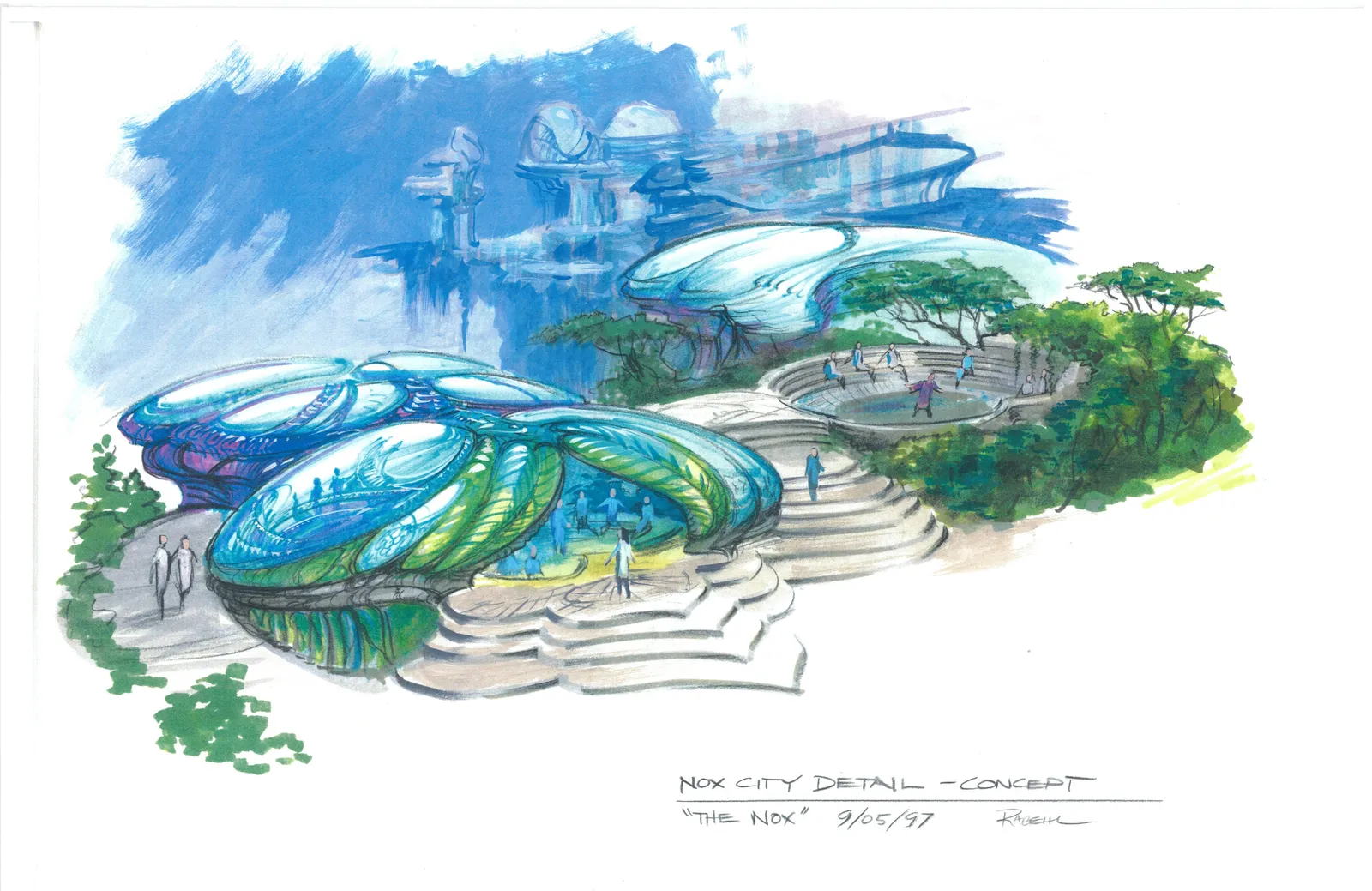 Nox City concept art #Stargate #SG1