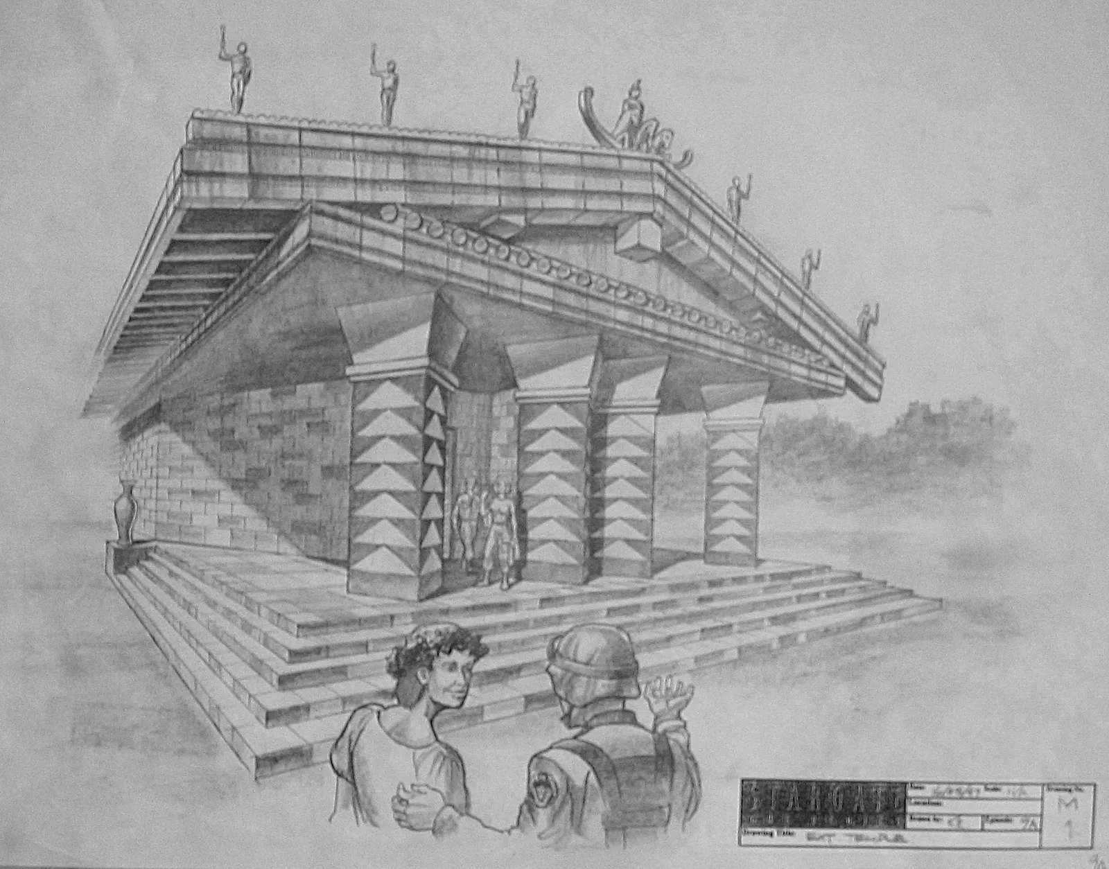 "Brief Candle" - architecture concept art #Stargate #SG1