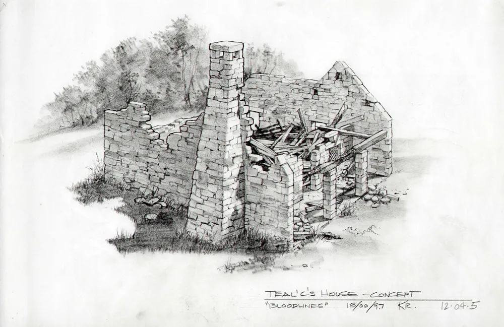 #Stargate #SG1 Outcast - exteriors concept art