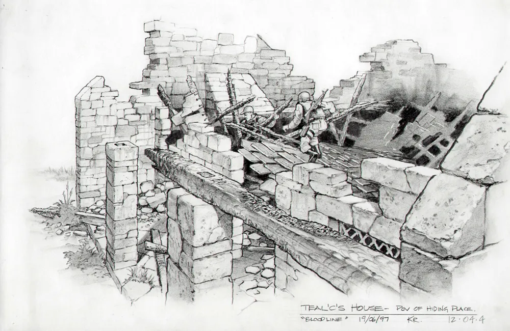 #Stargate #SG1 Outcast - exteriors concept art