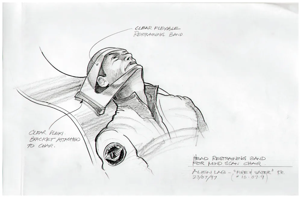 #Stargate #SG1 "Fire and Water" - tech concept art