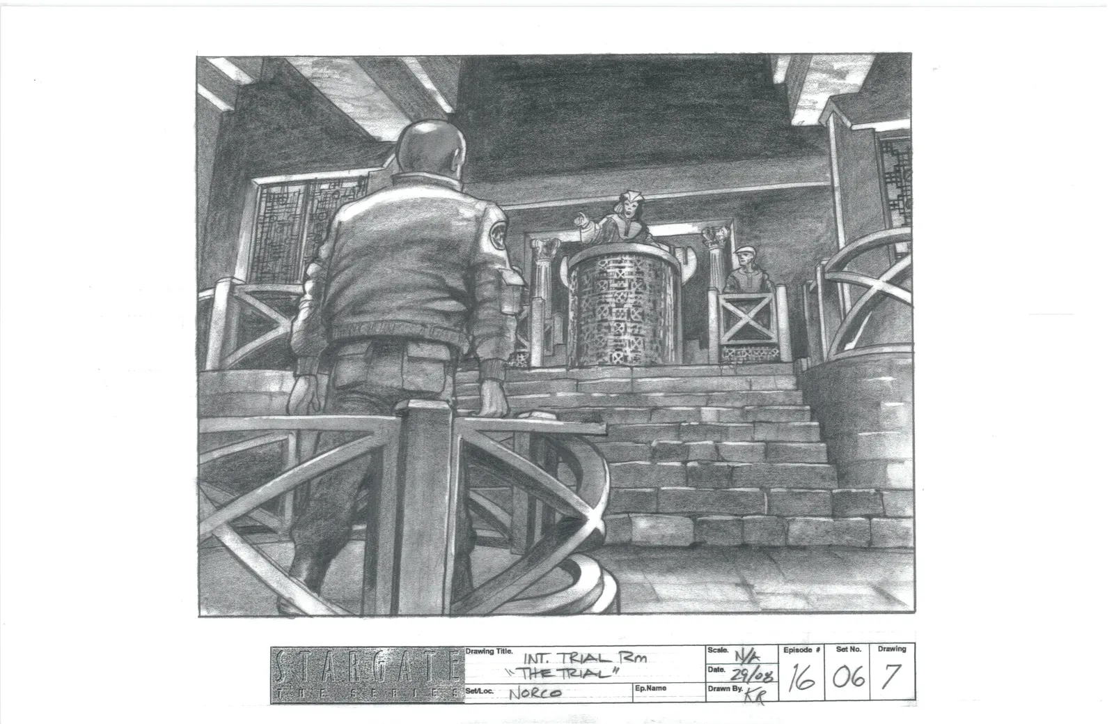#Stargate #SG1 "Cor-Ai" - interior concept art