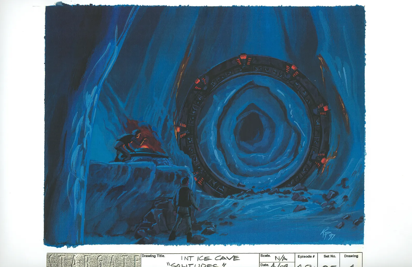 #Stargate #SG1 "Solitudes" - concept art by Ken Rebel