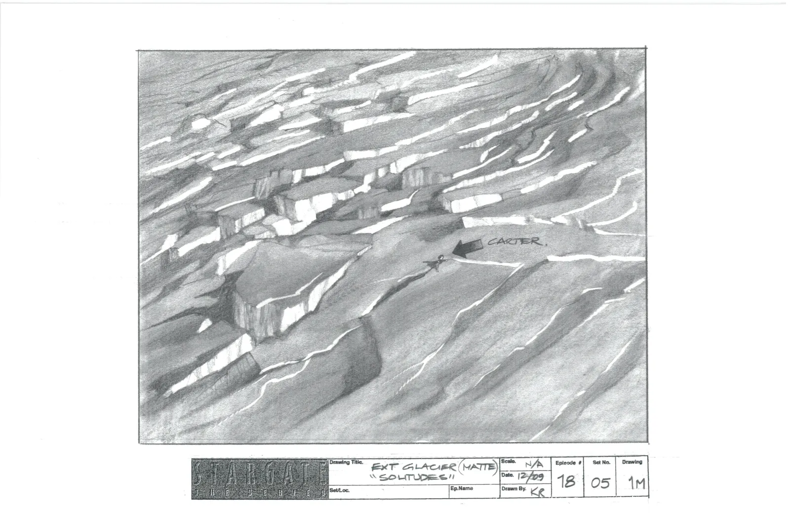 #Stargate #SG1 "Solitudes" - concept art by Ken Rebel
