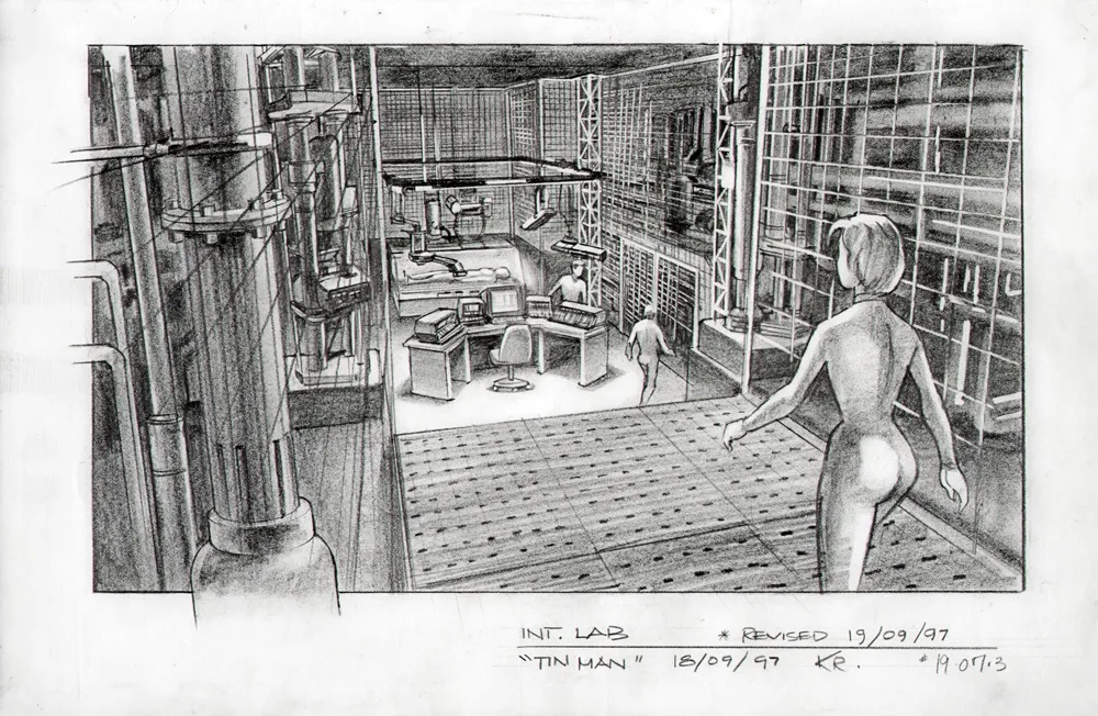 #Stargate #SG1 "Tin Man" - interiors (concept art)