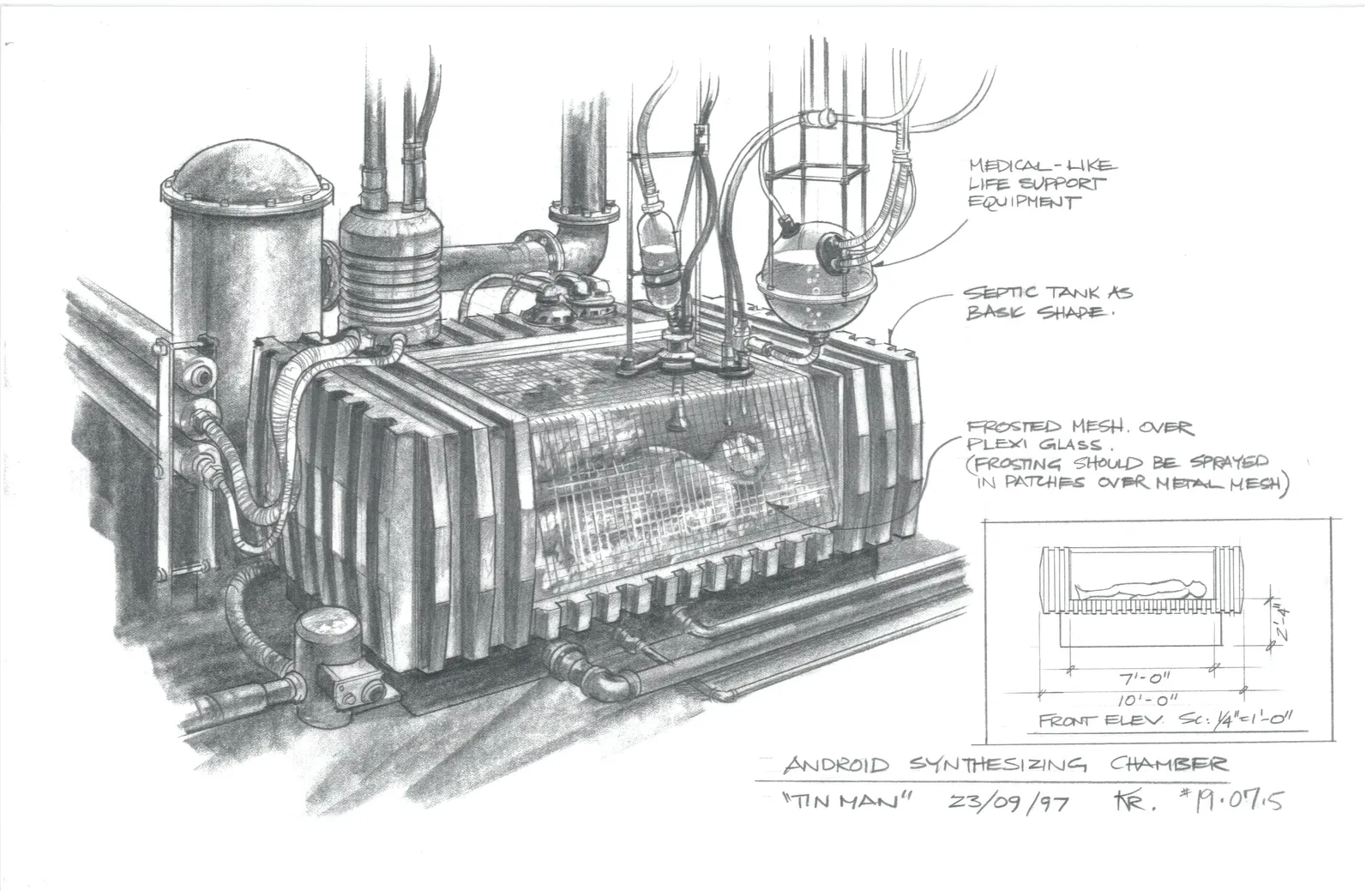 "Tin Man" - tech concept art