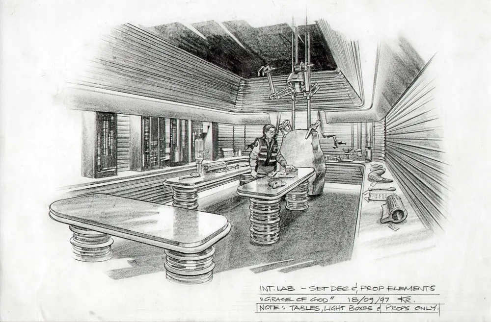 #Stargate #SG1 "There But for the Grace of God" - concept art