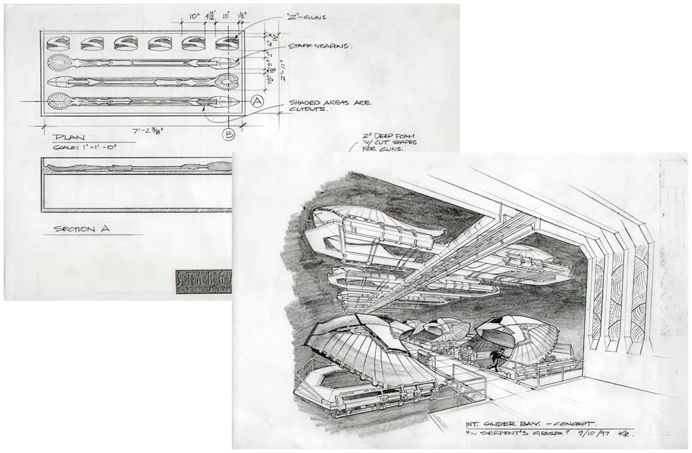 #Stargate #SG1 "Within the Serpent's Grasp" - Gilder Bay concept art