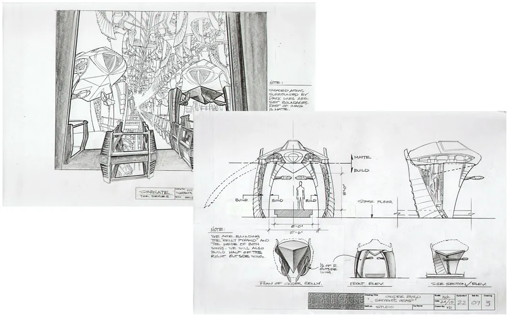 #Stargate #SG1 "Within the Serpent's Grasp" - Gilder Bay concept art
