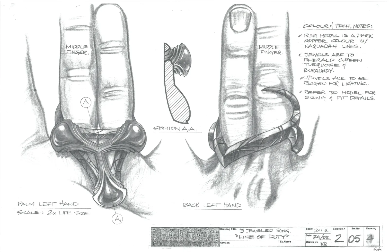 #Stargate #SG1 "In the Line of Duty" - concept art
