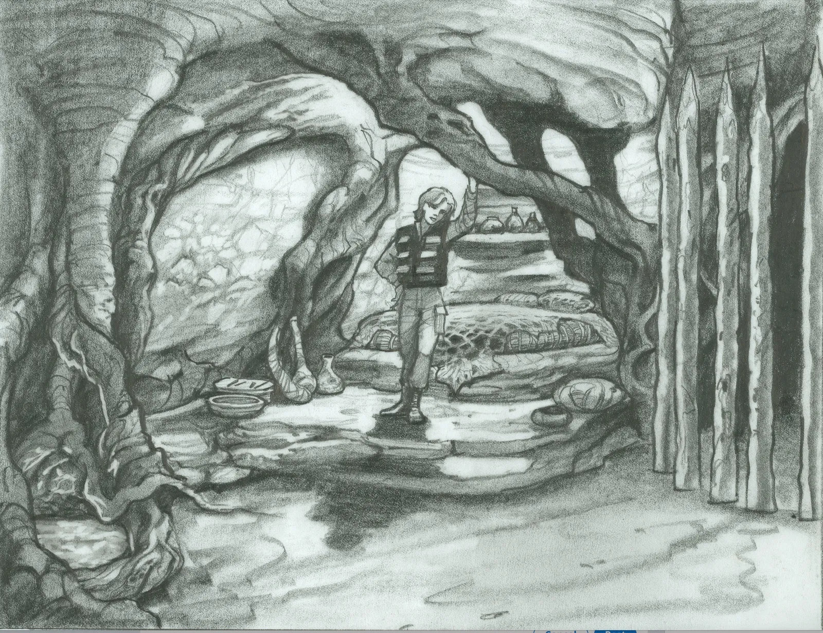 #Stargate #SG1 "Prisoners" - interior concept art (Part 1)