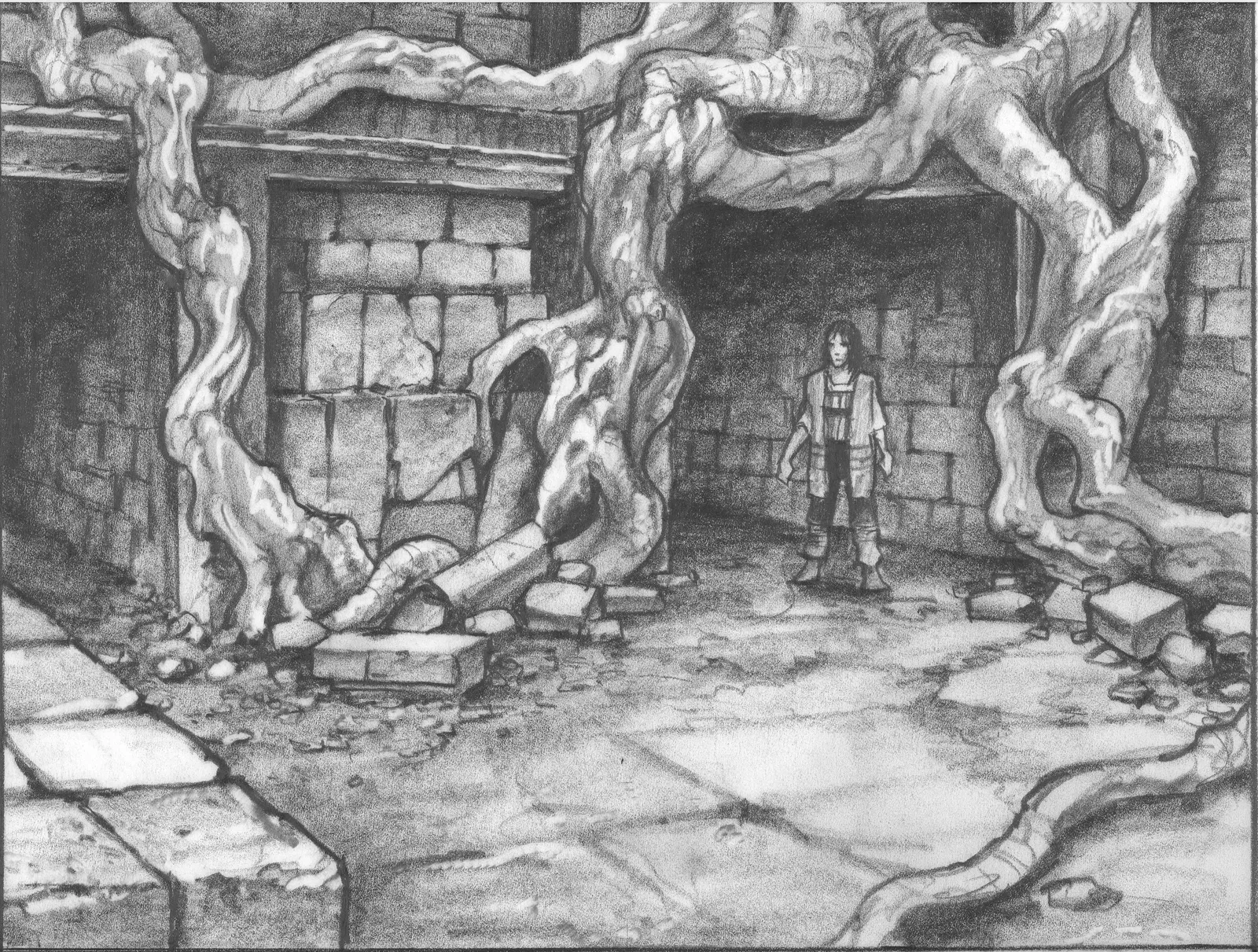 #Stargate #SG1 "Prisoners" - interior concept art (Part 2)