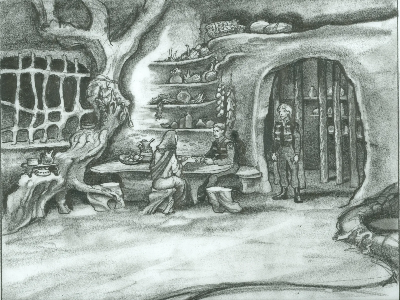 #Stargate #SG1 "Prisoners" - interior concept art (Part 2)