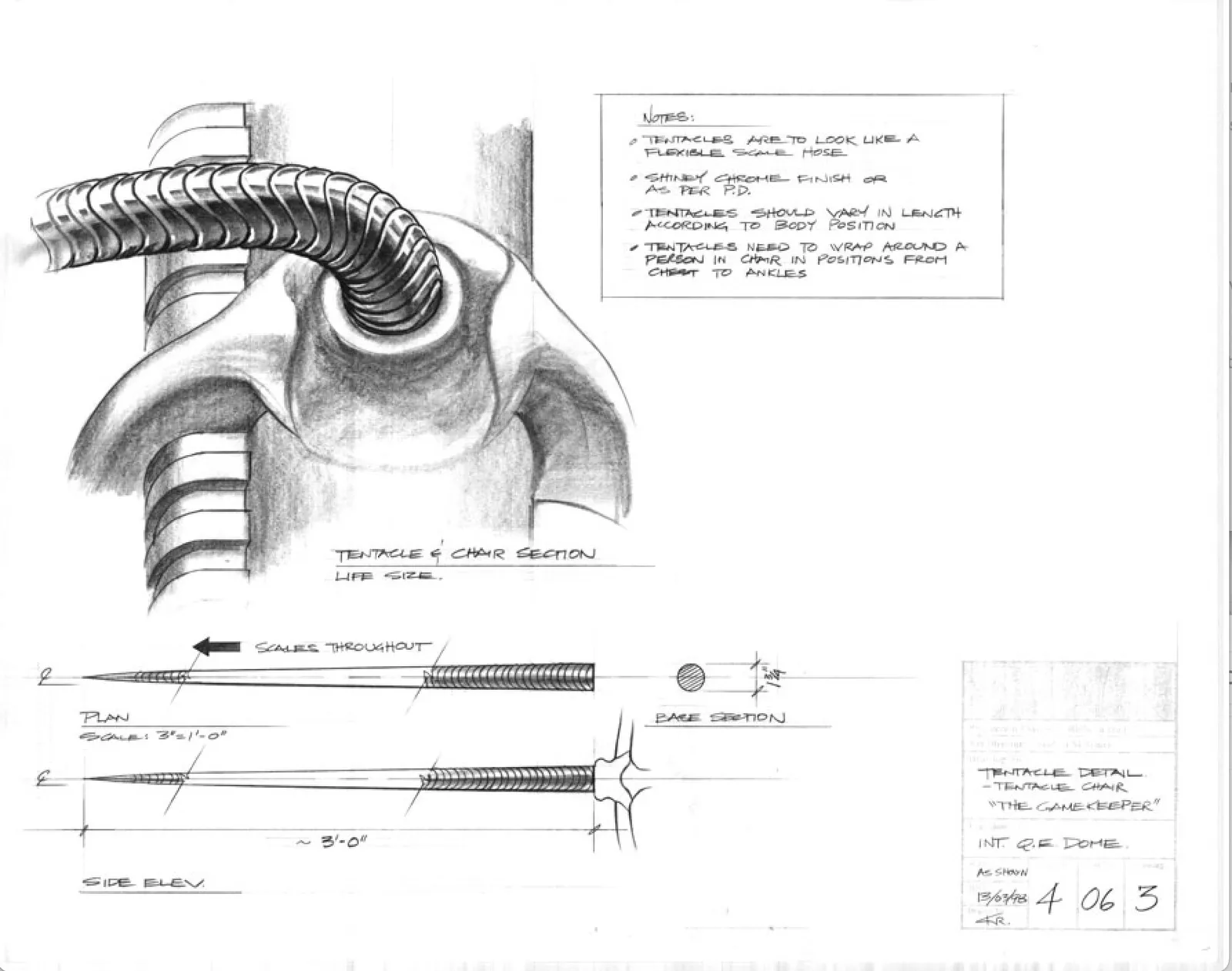 #Stargate #SG1 "The Gatekeeper" - concept art (Part 4)