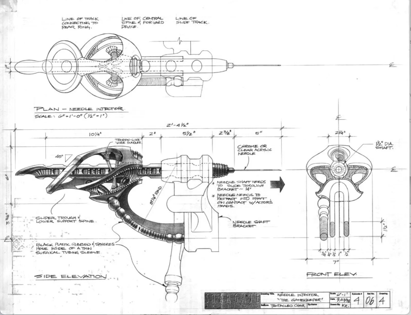#Stargate #SG1 "The Gatekeeper" - concept art (Part 4)