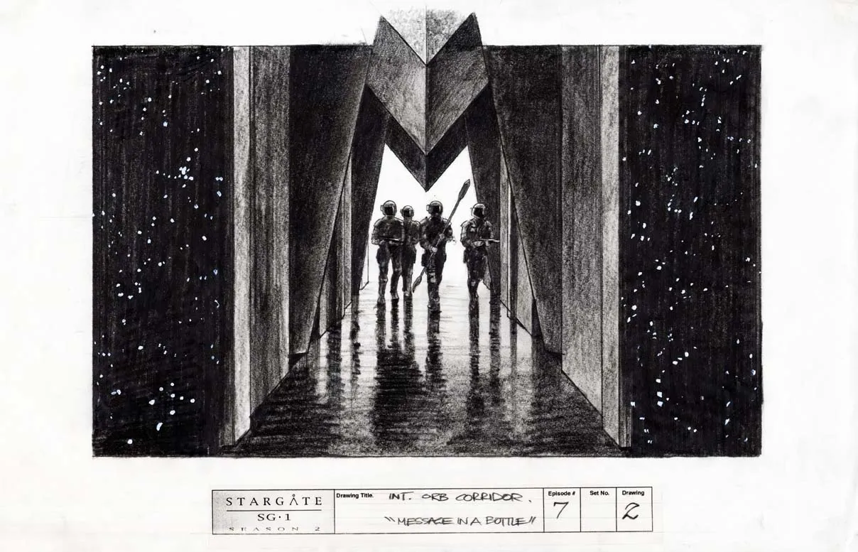 #Stargate #SG1 "Message in a Bottle" - concept art