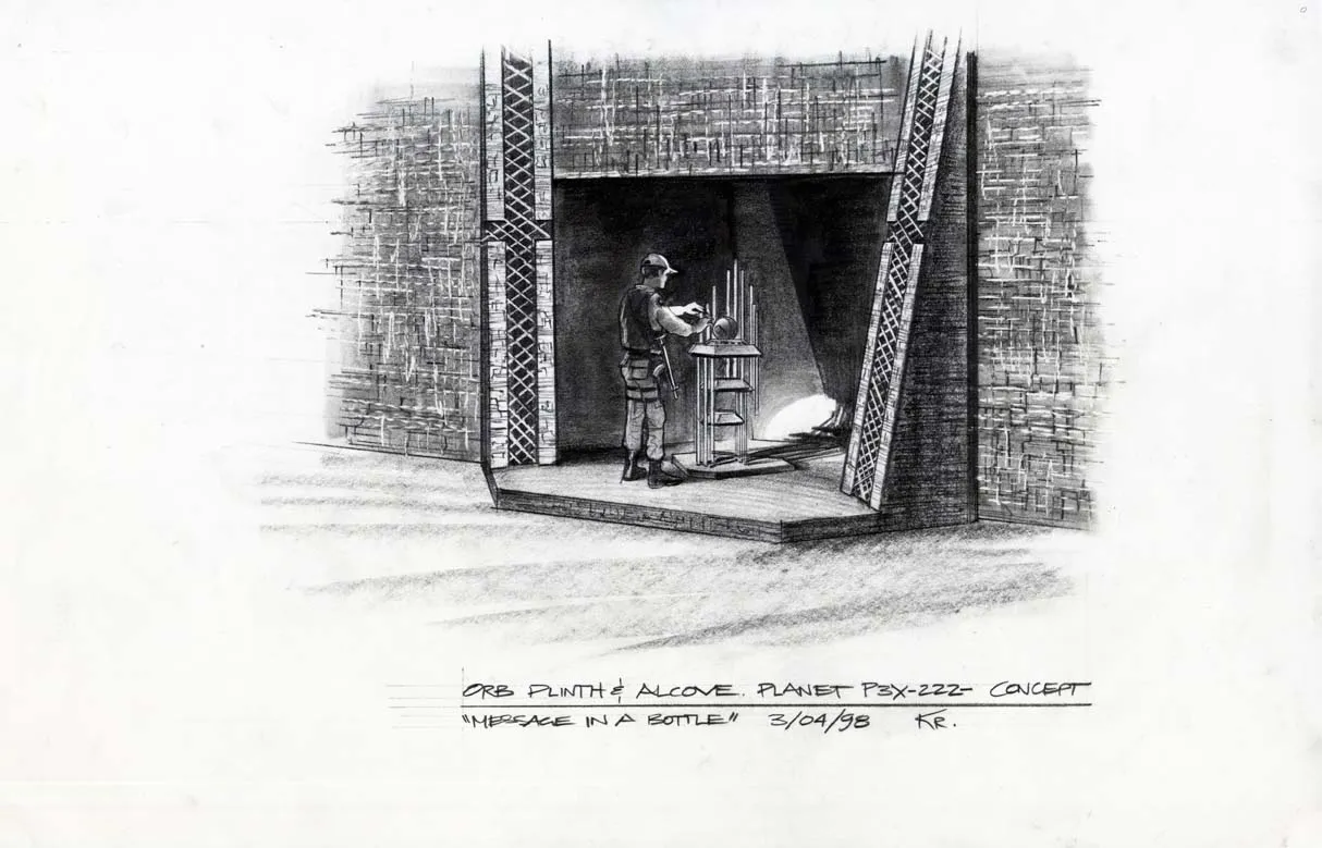 #Stargate #SG1 "Message in a Bottle" - concept art