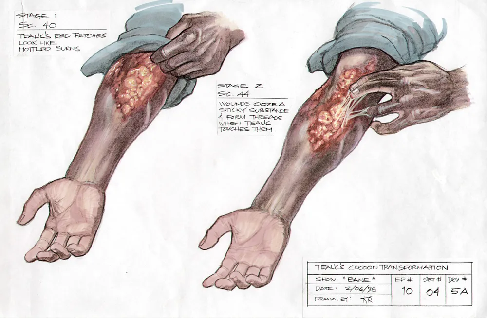 #Stargate #SG1 Teal'c's Transformation - concept art ("Bane")