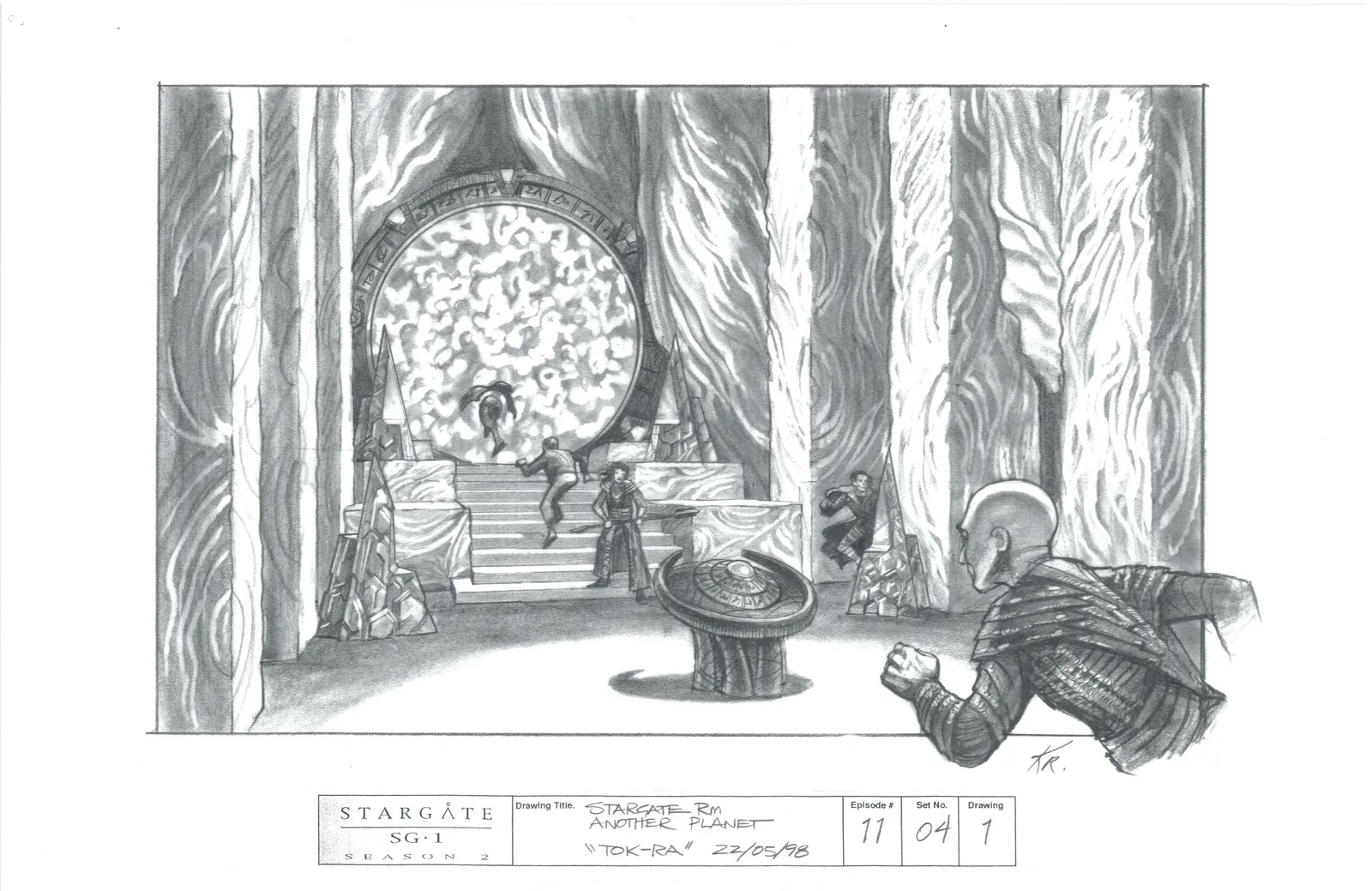 #Stargate #SG1 "Tokra 1 and 2" - concept art