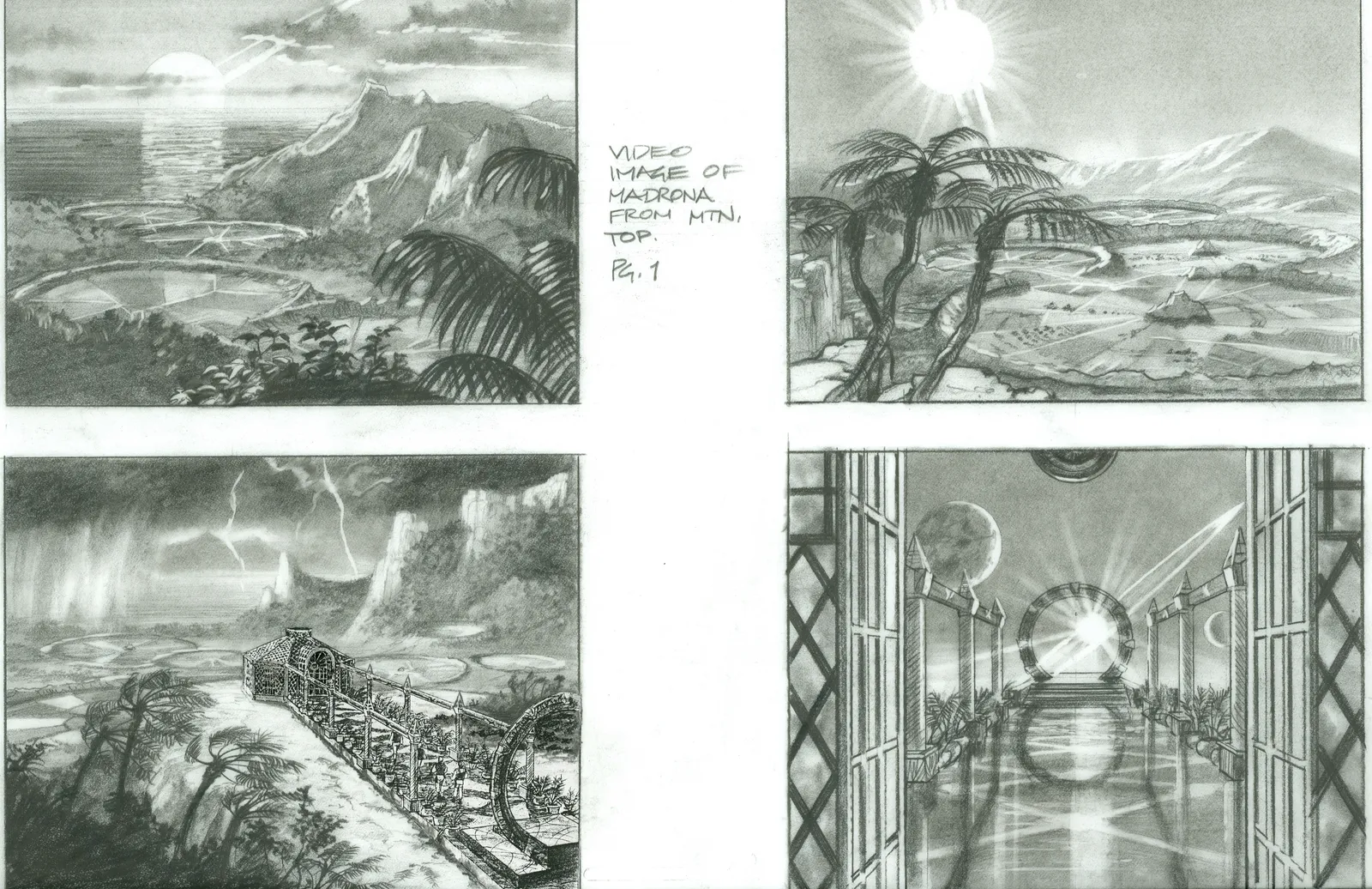 #Stargate #SG1 "Touchstone" concept art