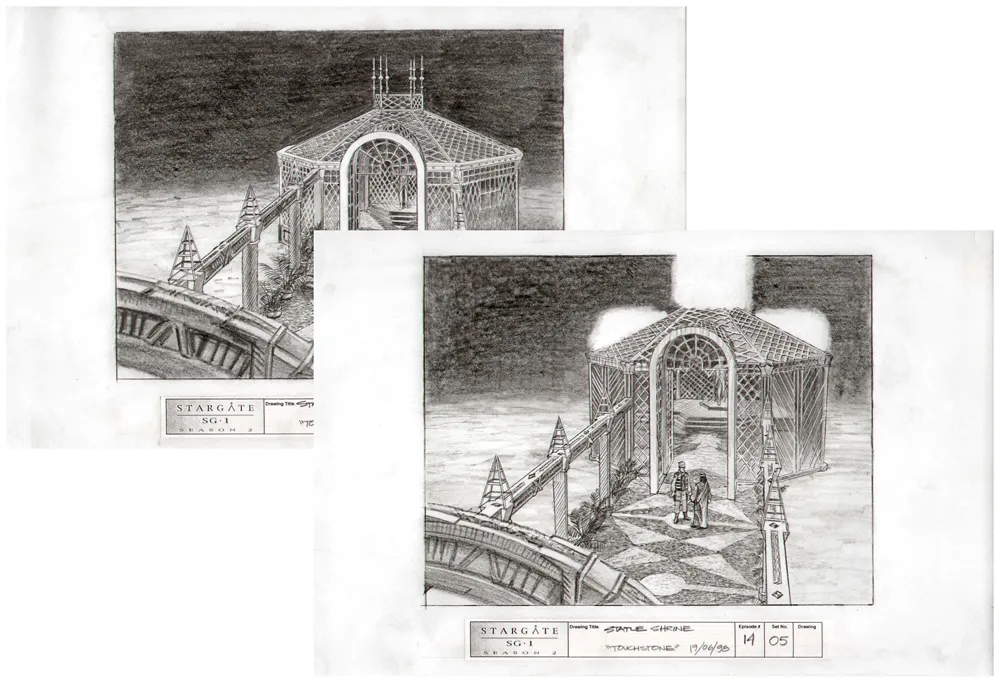 #Stargate #SG1 "Touchstone" concept art