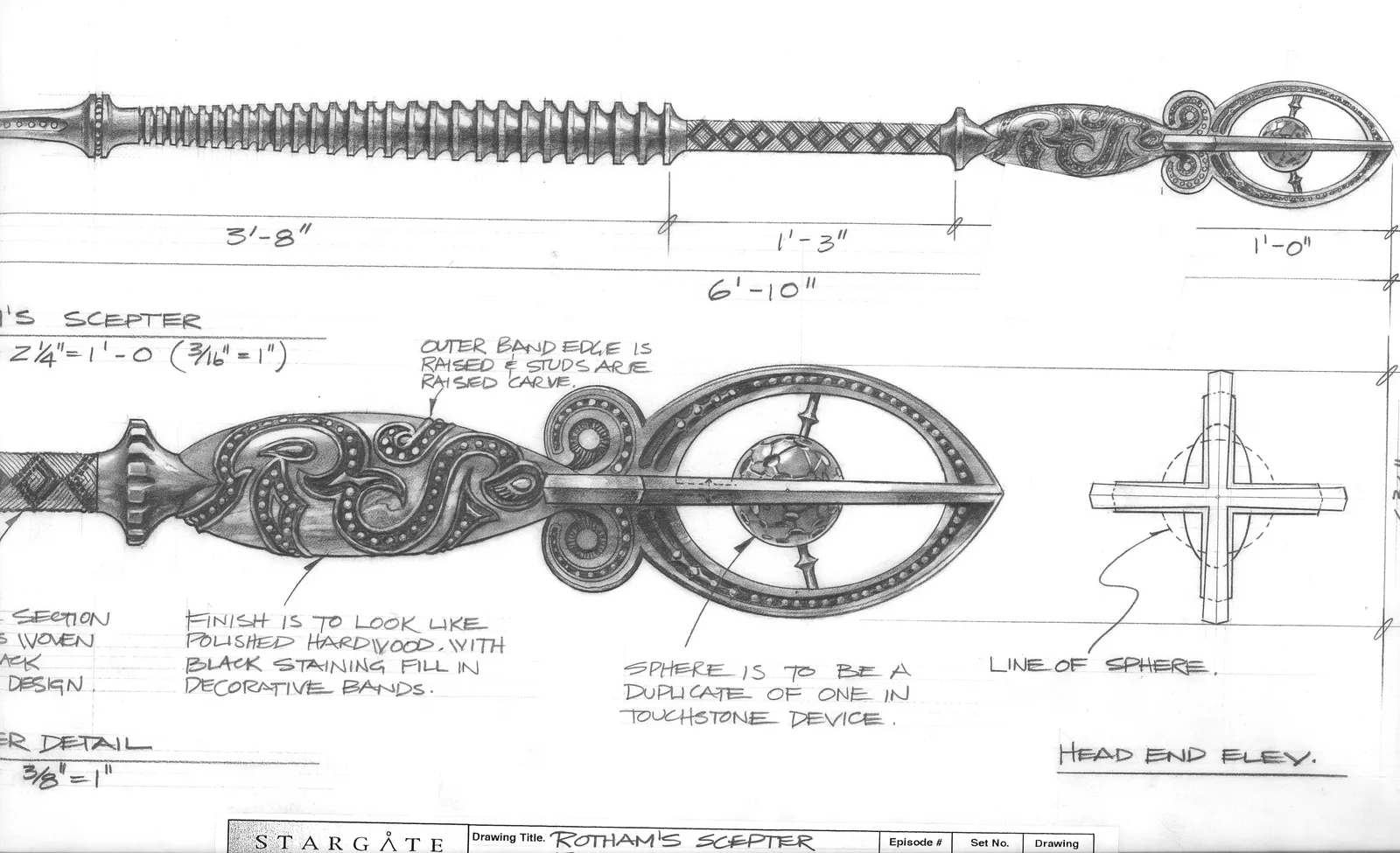 #Stargate #SG1 "Touchstone" concept art