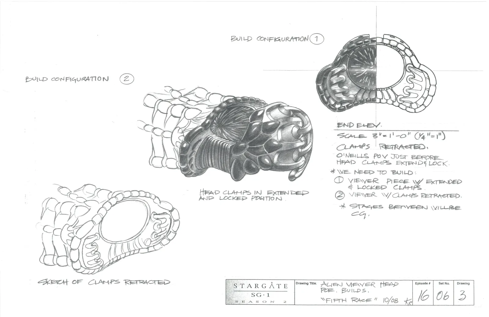 #Stargate #SG1 "The Fifth Race" concept art