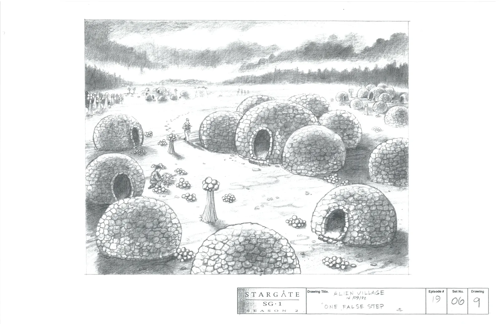 #Stargate #SG1 "One False Step" concept art