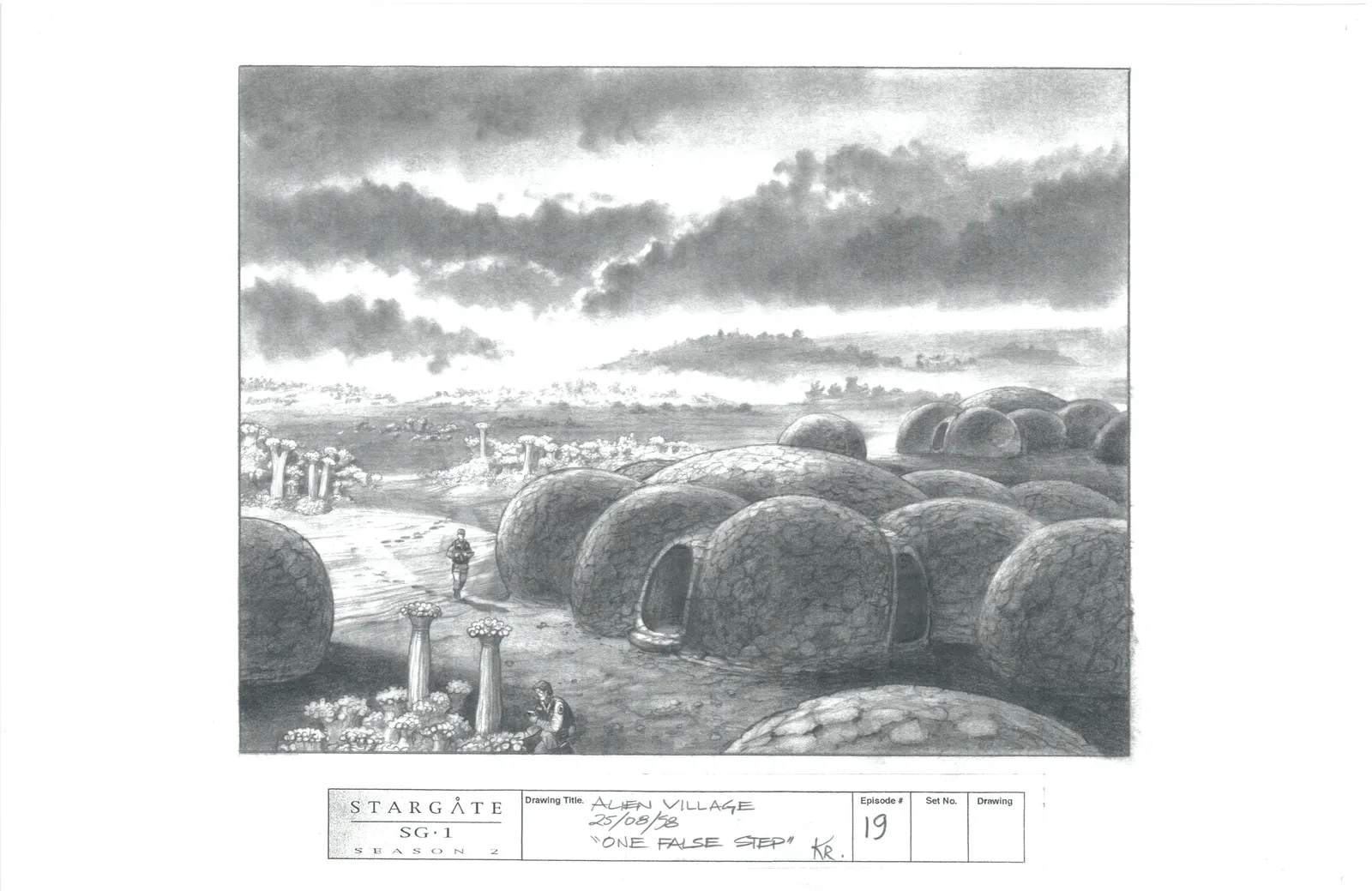 #Stargate #SG1 "One False Step" concept art