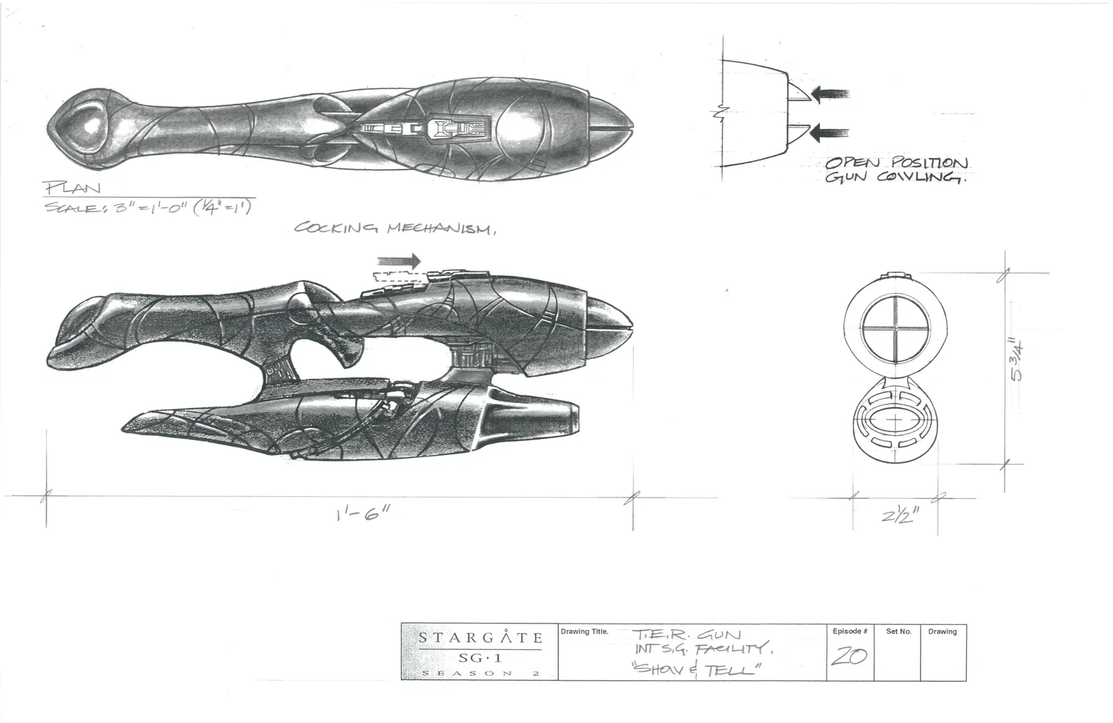#Stargate #SG1 "Show and Tell" concept art Part 1