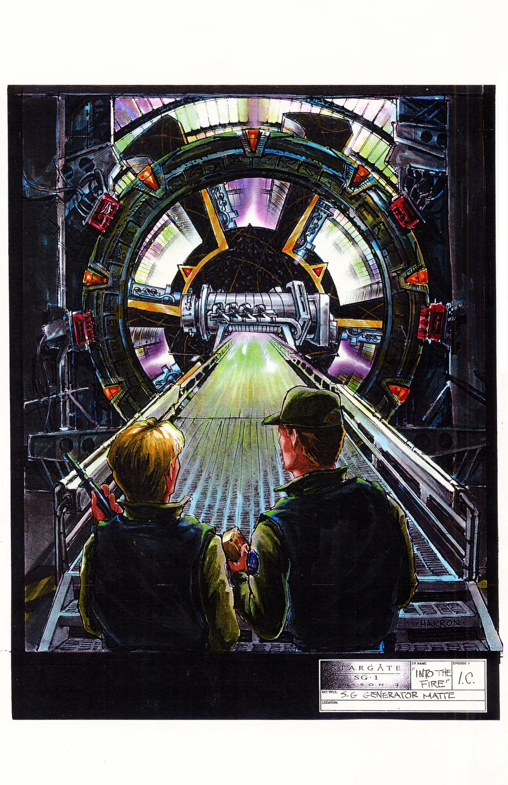 #Stargate #SG1 "Into the Fire" concept art Part 1